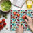 Ambesonne Tropical Cutting Board Large Size Palm Trees Island Multicolor