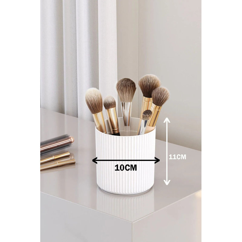 Ensemble de maquillage (2 pièces), Blanc