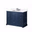 Ensemble de meuble-lavabo simple à simple cuve 48 po de largeur x 22 po de profondeur avec ensemble de robinet