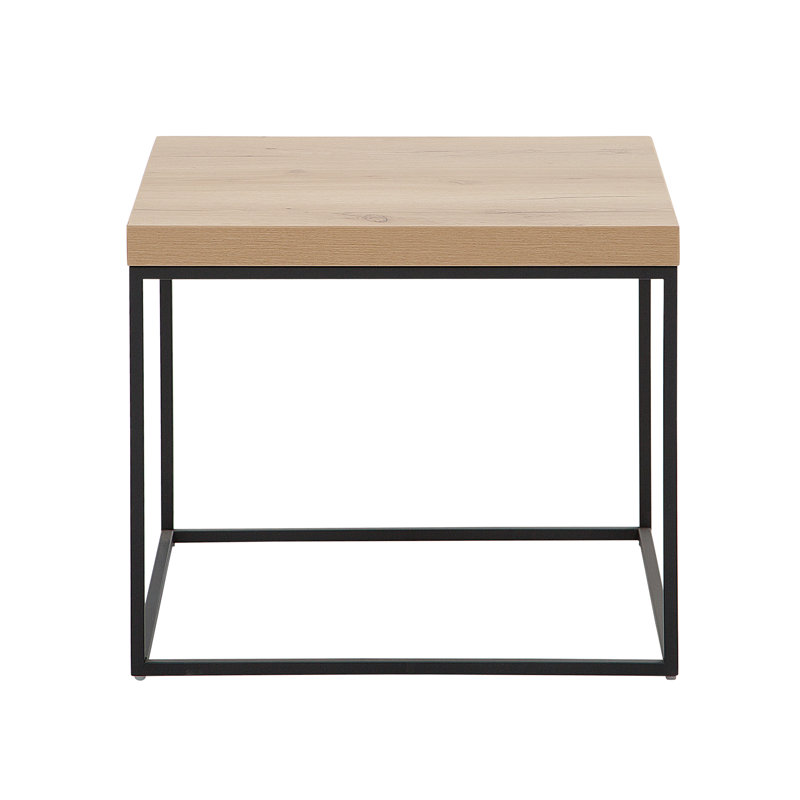 Oberle Frame End Table, Light Wood