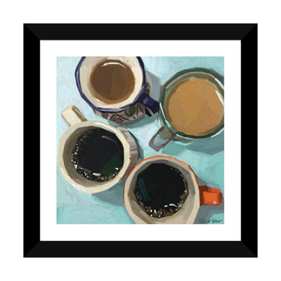 Shades of Coffee par Teddi Parker - reproduction d'art