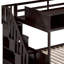 Lit superposé simple au dessus d'un lit double Imbi Kids-320521053