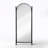 French Vintage Black Arch Full - Length Mirror-169782487