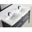 Dowell 49'' Rectangular Drop-In Double Bathroom Vanity Top with Sink and Overflow-74367423