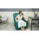 Saidee Manual Swivel Rocker Recliner Chair, Large Glider Recliner, High Back, Deep Seat