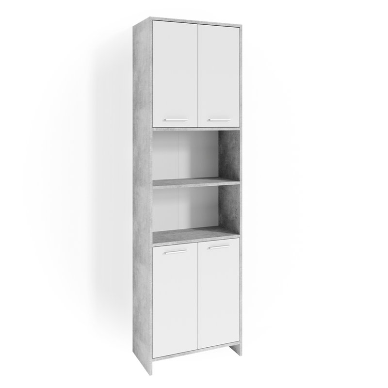 Lachaun Freestanding Linen Cabinet
