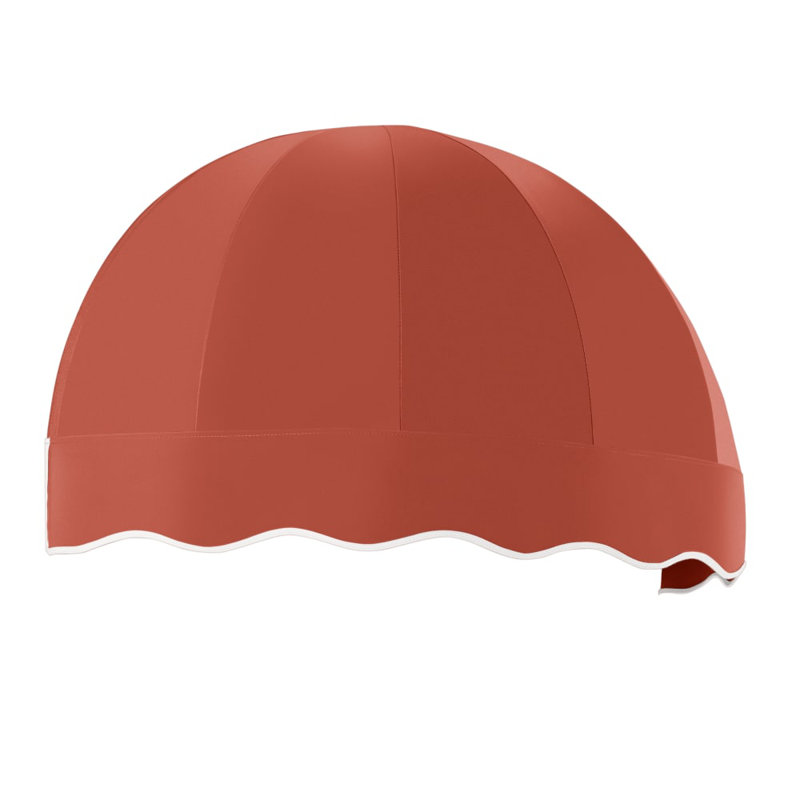 Auvent fixe en tissu acrylique Bostonian Awntech, Terracotta, 27,25" H x 40,5" lx 20,25" D