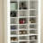 71" Tall Shoe Rack Storage Organizer, Narrow Shoe Cabinet For Entryway With Open Cubes For 36 Pairs