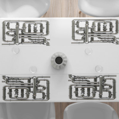 Polyester Abstract Rectangle Placemat