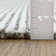 Two Tone Fringed Area Rug
