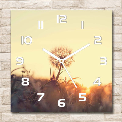 Hiemkea Glass Wall Clock