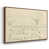 Walnut Floater Framed Canvas is unavailable