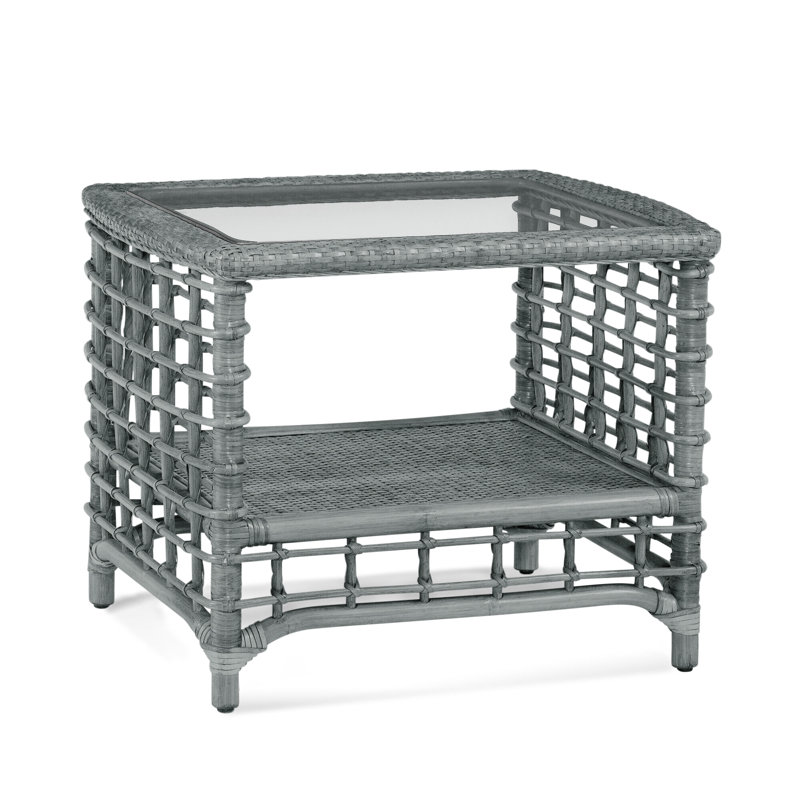Bridgehampton End Table, Nickel
