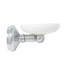 Porte-brosse à dents en verre et support mural en laiton massif de style traditionnel Sacramento par Strom Living-98366149