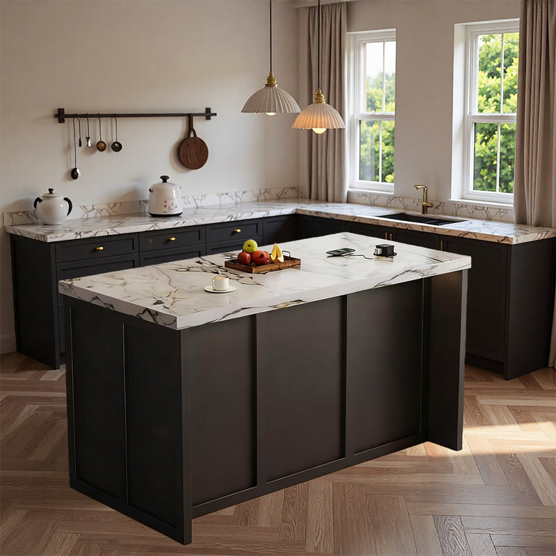 Elegant Multifunctional Kitchen Island Practical for Kitchens Living Rooms Dining Areas Breakfast Nooks