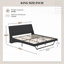 Structure de lit en cuir Pu-160822256-160822223