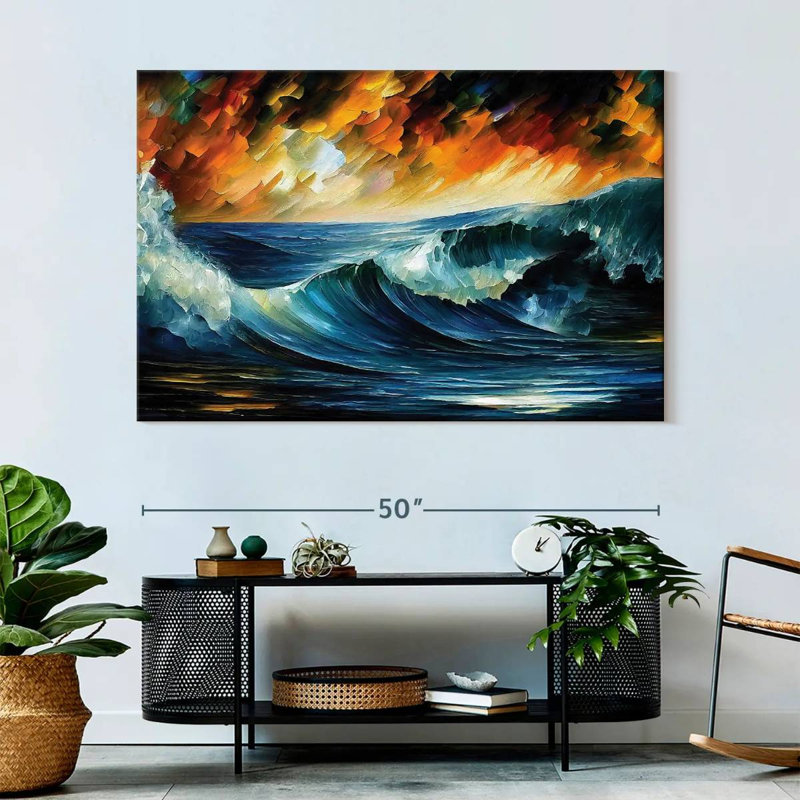 Gillard Wave II, 34" H x 51" W