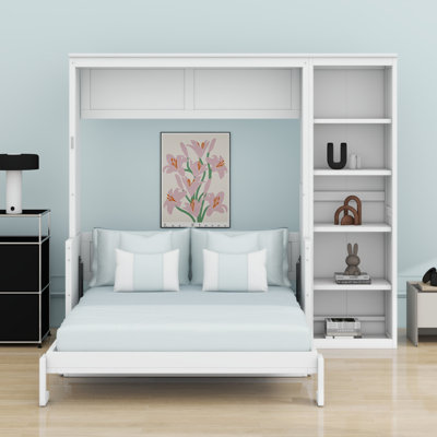 Murphy Bed With Desk And Bookshelf