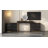 Glass countertop vanity set with built-in outlet, stool included, extra storage space, very easy to assemble-301125282
