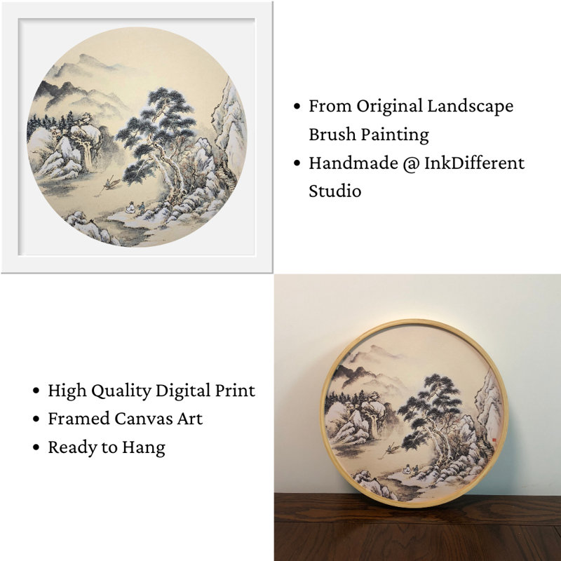 Winter (B) Landscape by Fiona Sheng - Single Picture Frame Painting on Canvas