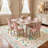 Botanical Floral Washable Non-Slip Area Rug-476901930-476901928