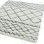 Manilow Tribal Shaggy Cream/Grey Area Rug-1259005204
