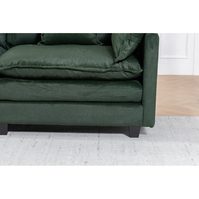 Reception Sofass, Antique Green