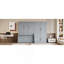 Grand lit escamotable mural avec placard