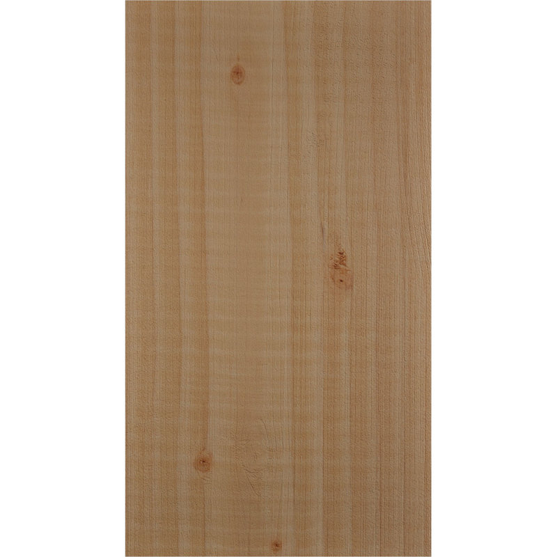 Queue de chevron lisse Carmel, Douglas, 10"H x 5 1/2"W x 18"L