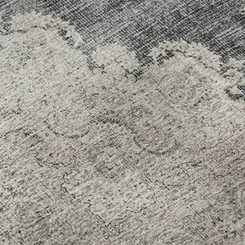 Premium Machine Washable Natoma AMF1003 Oriental Rug, Rectangle 9' x 12'