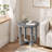 Patio Round Metal Side Table-2062291736