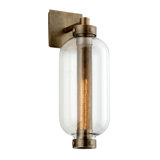 Atwater - Wall Sconce - Vintage Brass - Clear Glass