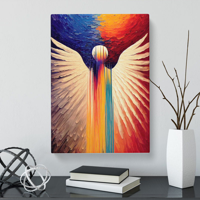 Angel Palette Knife Vol.1 - Wrapped Canvas, 76cm H x 50cm W x 3cm D
