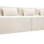 Canapé rembourré avec coussin de dossier pour le salon-588218842