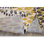 Tapis à motif floral jaune / gris foncé / ivoire-265776713