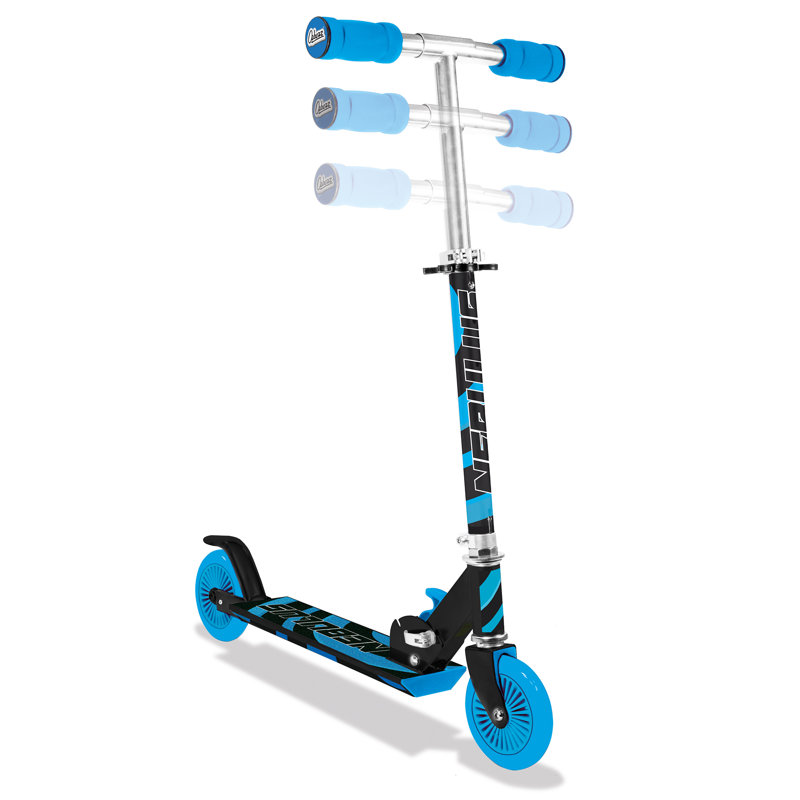 Nebulus Adjustable Scooter: Black & Blue, Black/Blue