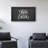 36" x 24" Wall-Mounted Large Magnetic Chalkboard with Chalk