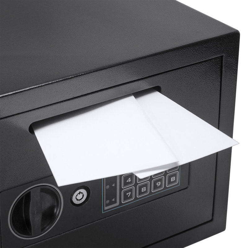 Coffre-fort de dépôt à clavier compact
