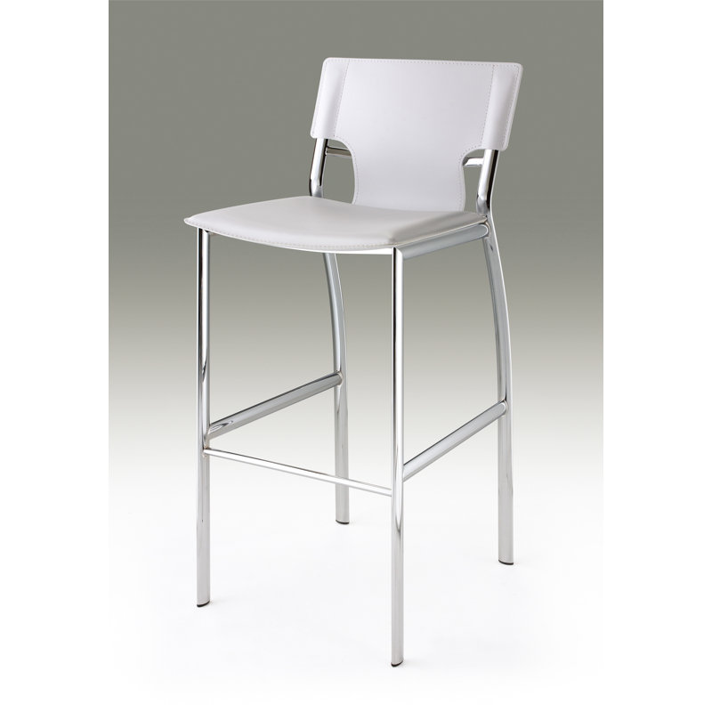 Tabouret Danielsville, Blanc, Tabouret de bar - 30 po
