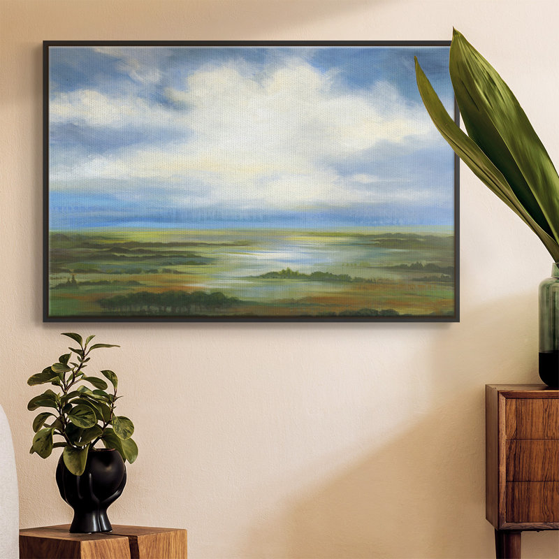 «Lighting The Way», reproduction sur toile tendue, Toile avec cadre noir, H 41 po x l 27 po x P 2 po