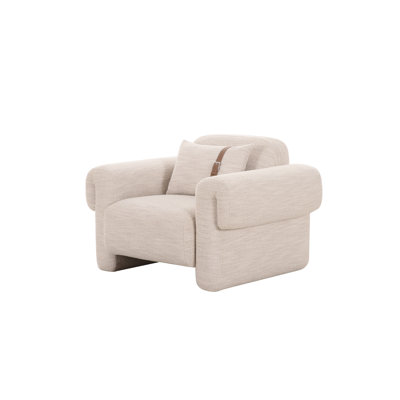 Chaise d'appoint rembourrée Montara
