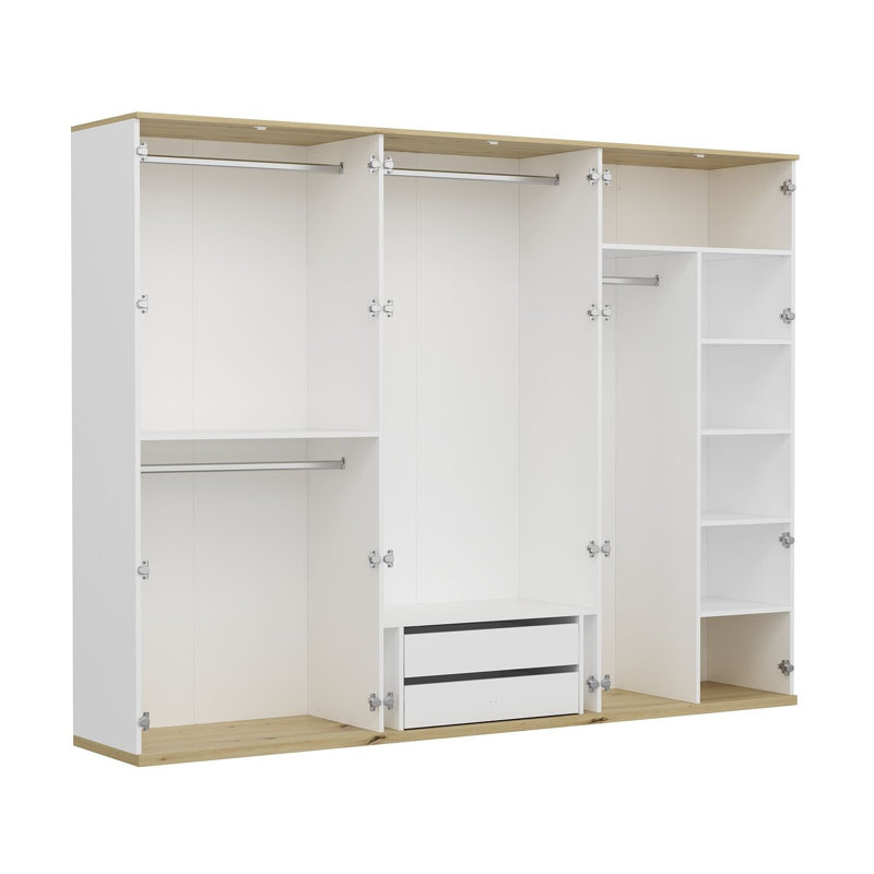 Elina Manufactured Wood Wardrobe
