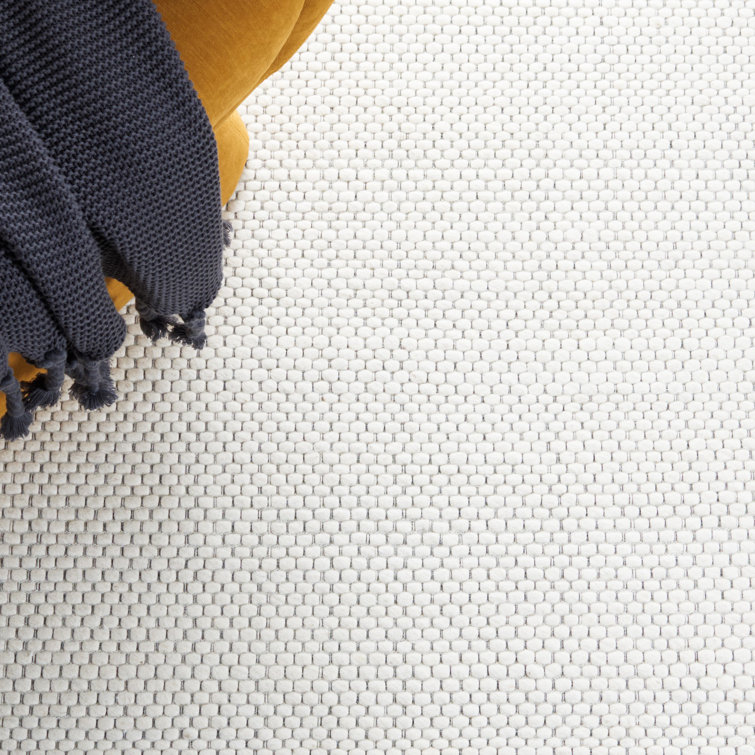 Marina Handmade Flatweave Ivory Area Rug