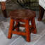 Escabeau en bois cerise-205047085