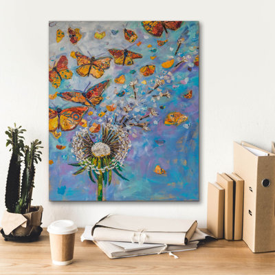 " Monarch Migration A " by St. Hilaire Elizabeth