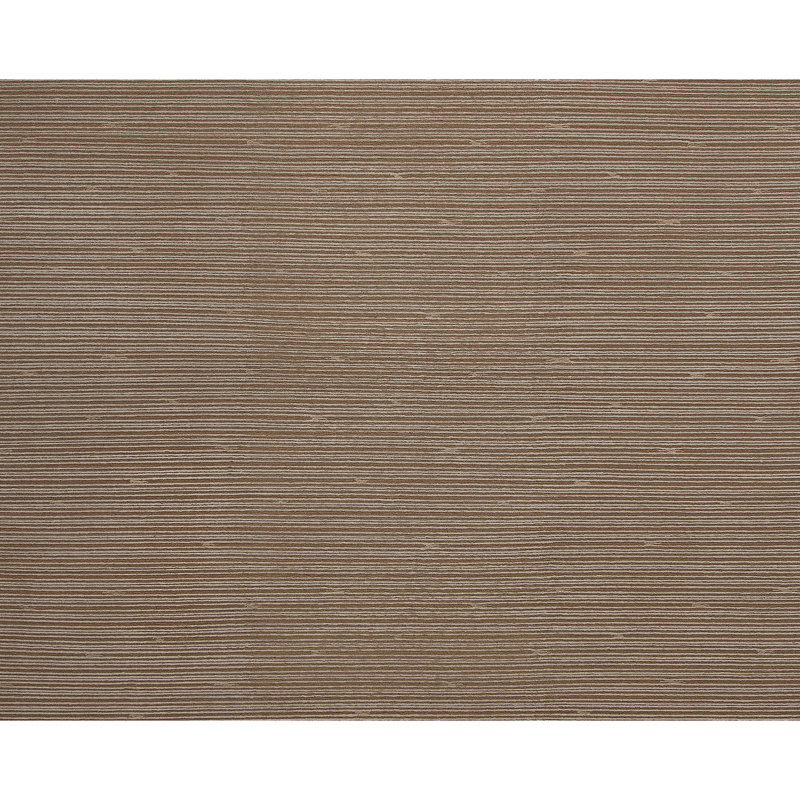 Striped Area Rug in Sherbert/Gray, Rectangle 8' x 10'