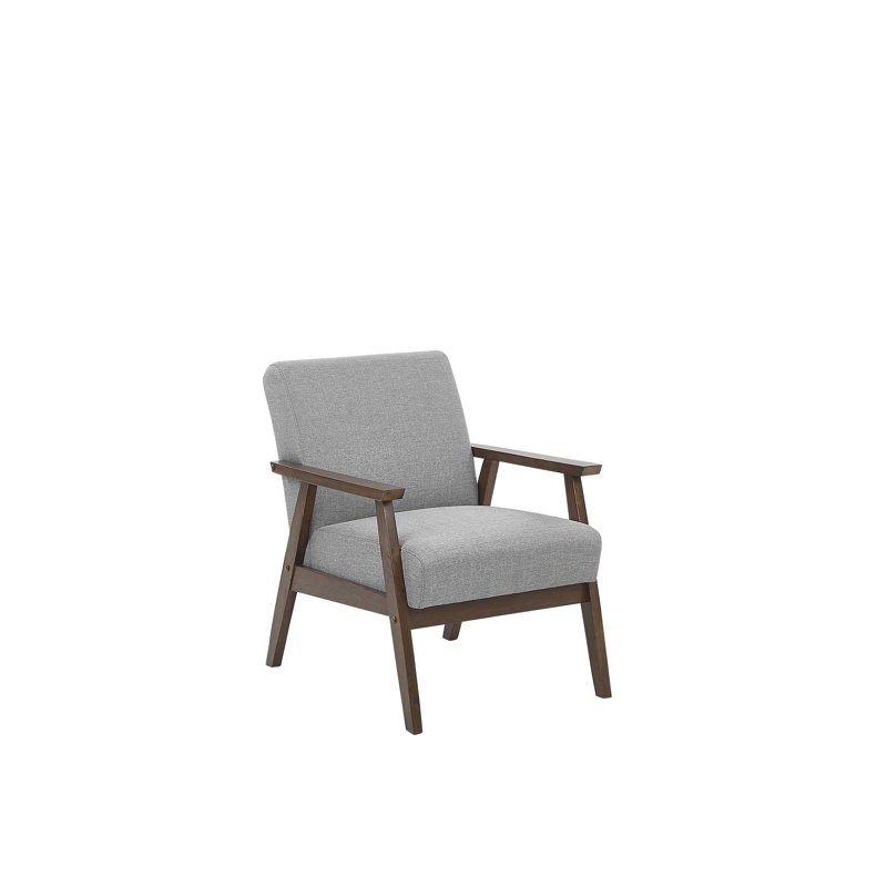 Frauke Upholstered Armchair, Grey