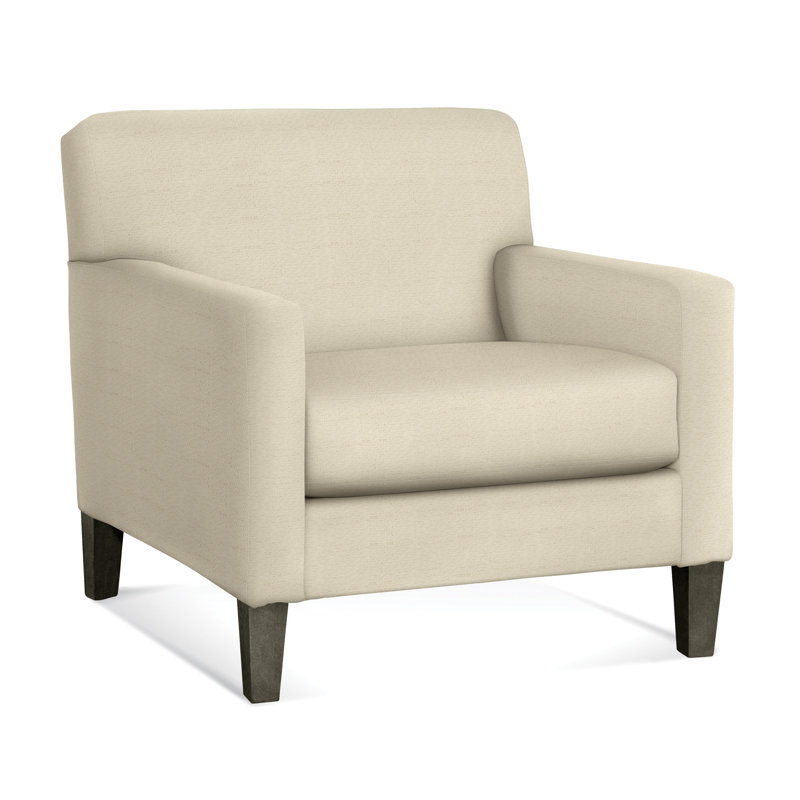 Tampa Armchair, Ivory Crypton Performance; 0886-91, Havana