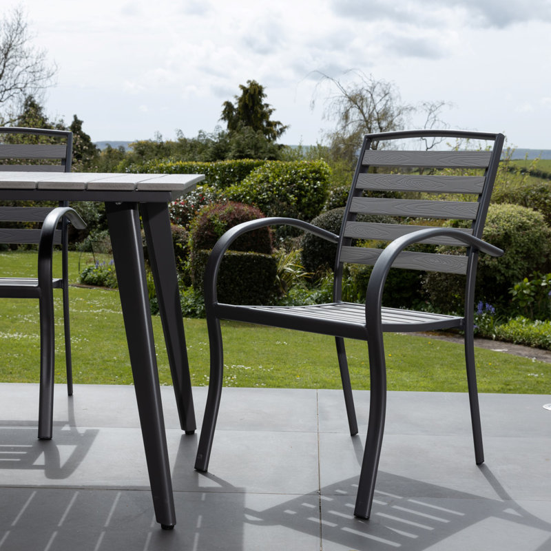 Maddin 4 - Person Patio Dining Set with Rectangular Table