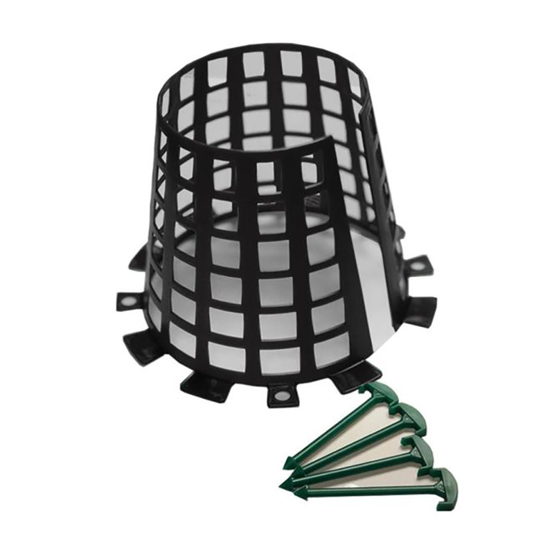 Support pour plantes de jardin, Noir, 3